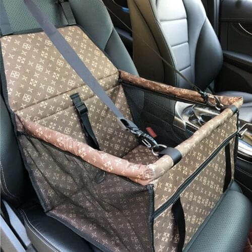 Dog pad hammock cover with seat belt for Maybach car