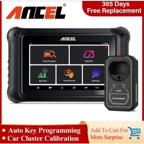 ANCEL DP500 Auto Key Programmer Remote Key Tool Automotive Immobilizer Professional Oil EPB DPF Reset OBD2 Car Diagnostic Tool
