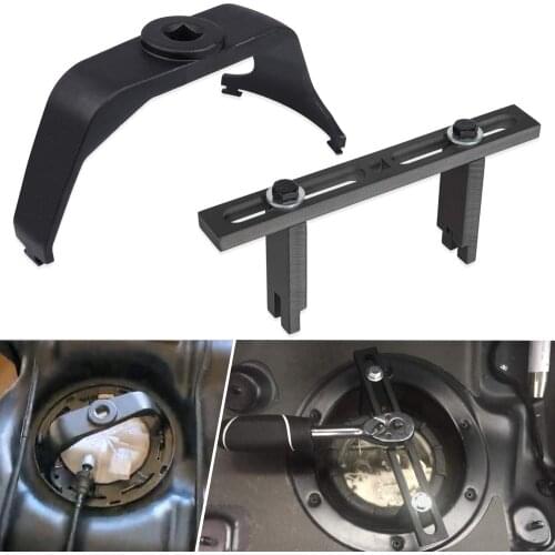 Chuang Qian 6599 Universal Fuel Tank Lock Ring Tool Adjustable Fuel Pump Module Spanner Wrench Fit for Ford Chrysler & Other