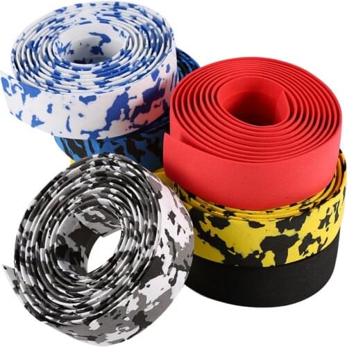 VGEBY Soft Foam Cycling Road Bike Bicycle Handlebar Tape Belt Reflective Grip Wrap Anti-slip Anti-sweat Strap With 2 Bar Plugs