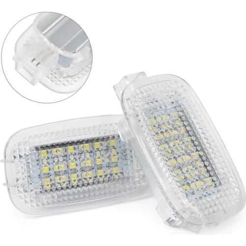 100% Brand New 7000K LED Door Courtesy Light Fits Mercedes-Benz W204 C SLS GLK CLK W212 W221 SL GL ML