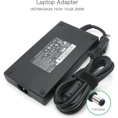 100% Original 19.5V 10.3A 200W Laptop Slim Power Charger for HP DC7800 DC7900 DC8000 ZBOOK 15 HSTNN-CA16 HTSNN-DA24 AC Adapter