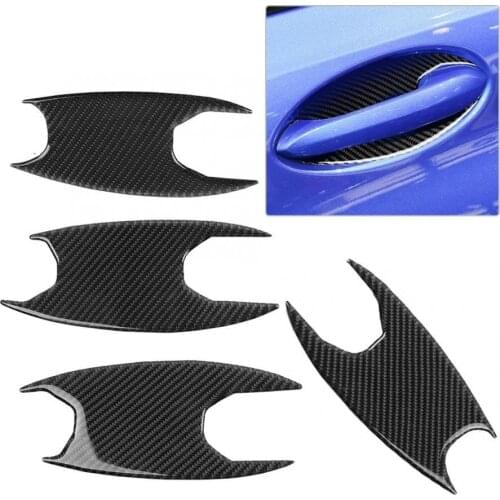 4pcs Left Drive Exterior Door Bowl Cover Trim Fit for bmw 3 Series G20 325 330 335 2019-2020 car style