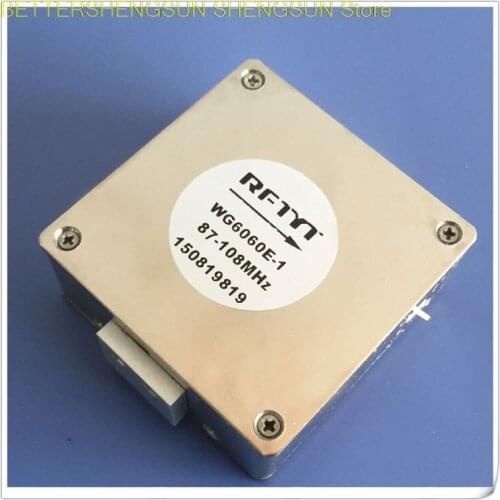87-108MHz FM broadcast low frequency embedded isolator Customizable coaxial FM VHF UHF