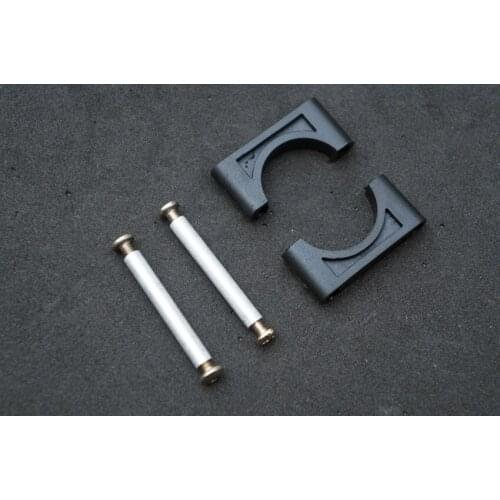 DIY Plastic Tube Clip Fixture Clamp Holder for D16mm Multicopter Airplane 5d carbon GIMBAL