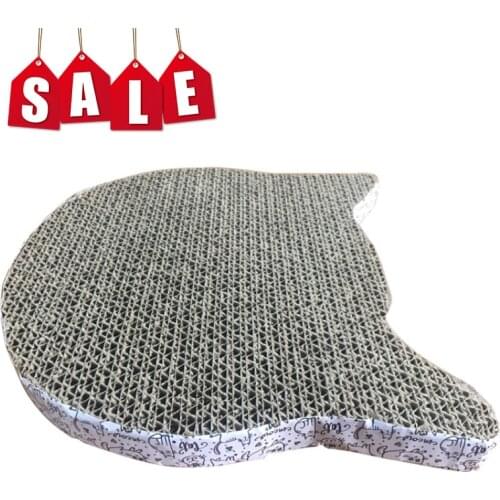 Pet Toys Corrugated Cat Scratching Board Fish Butterfly Cat Head Shape Cats Grinding Nail Scraper Mat New Pet Accessories