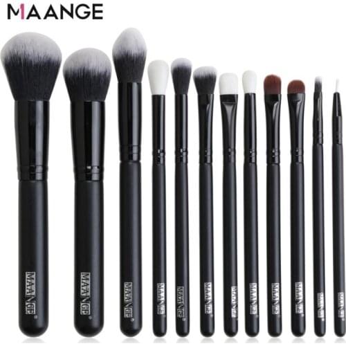 12pcs/set Makeup Brushes Eye Shadow Blush Brush Eyebrow Blush Brush Set Tool Shading Make Up Brush Tool Kit Maquiagem Cosmetic