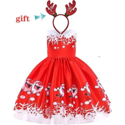 Christmas Halloween Girl Fashion Personality Princess Dress Birthday Party Wedding Festival Celebration Evening Dress Fantasy