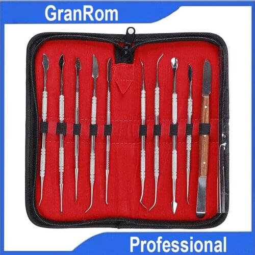 Stainless Steel Candle Carving Tool Set Pottery Clay Carving Knife Jewelry Wax Mold Sculpture Tool