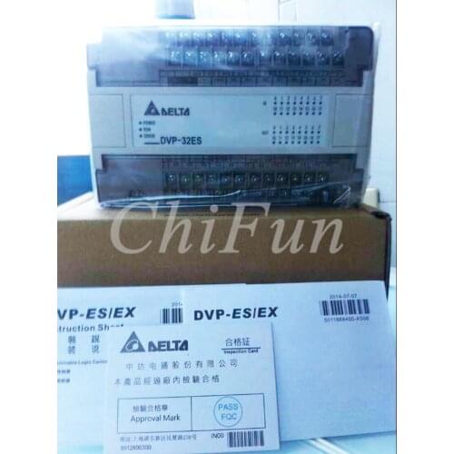 Original Full New Delta PLC controller ES series host DVP32ES00R2 DVP32ES00T2 100-240VAC 16DI 16DO in box