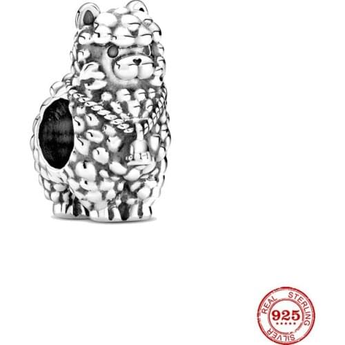 New Original silver color diy bead charm fit european pandora charms bracelet bangles diy jewelry P010