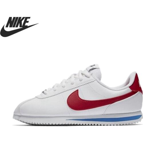 Original New Arrival NIKE CORTEZ BASIC SL (GS) Kids' Running Shoes Sneakers