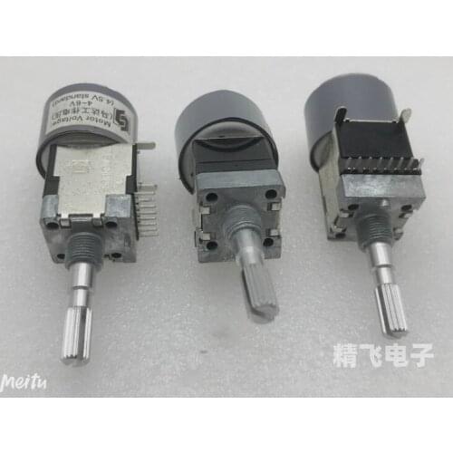 Original new 100% EM1613GUE1X-VA1-015 motor driven potentiometer C50K*2/1 shaft length 30MM saw without tap (SWITCH)