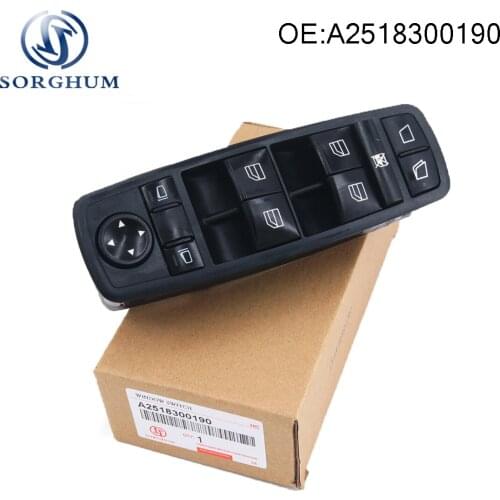 Front Left Side Window Switch A2518300190 For Mercedes-Benz W245 W169 W164 X164