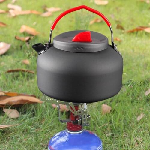 Portable Outdoor Camping Teapot Aluminum Alloy Water Bottle Corrosion Resistance Hard Oxidation Treatment Kettle Pot Cookware