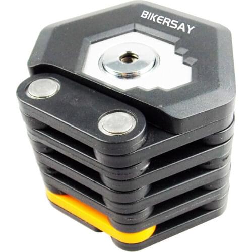 Foldable Bicycle Anti-Theft Lock Mountain Road Bike Hamburg Lock High Security Anti Shear Scooter Electric Cycling Chain Lock