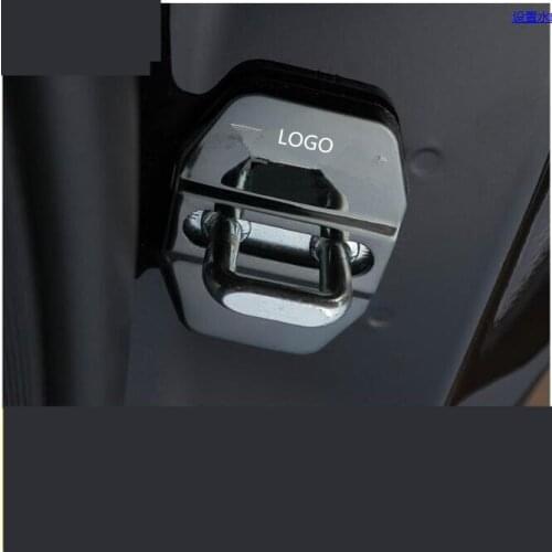 High Quality Black / Silver / Blue Stainless Steel Door Lock Protective Cover For Great Wall Haval H6 2017 18 19 20 21 AA021