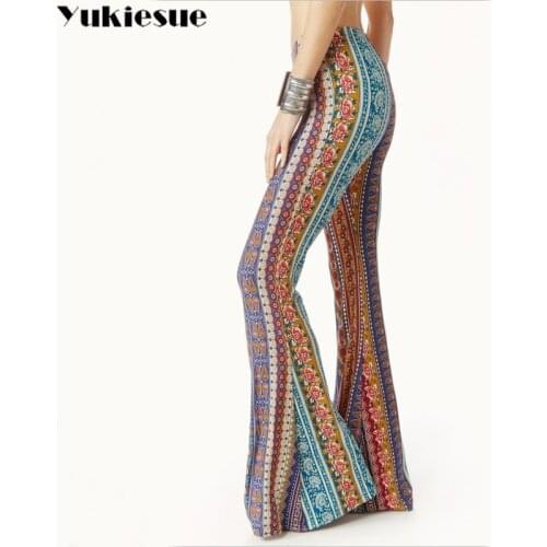 YUKIESUE Women's Flared Trousers