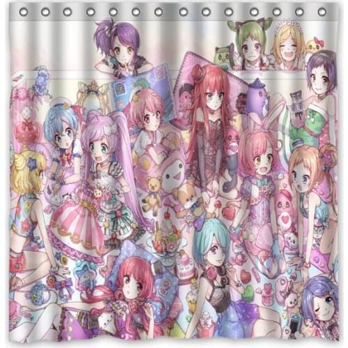 Custom Home Bath Curtain PriPara Waterproof Fabric Bathroom Shower Curtain With Hooks Home Decoration