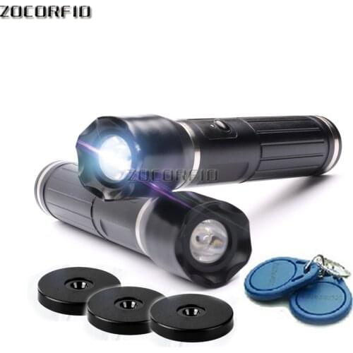 10 checkpoints 2 patrolman tags Flash light guard tour system, Patrolling rod, guard tour reader
