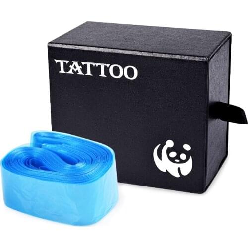 100pcs Tattoo Machine Clip Cord Sleeve Bag Covers Disposable Hook Line Bags Tattoo Machine Hook Line Protection Bag Disposable