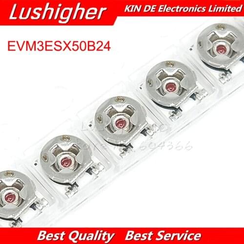 20pcs Trimming Resistance 20k Ohm 3*3 EVM3ESX50B24 Smd 3x3 Adjustable SMD Potentiometer Resistance