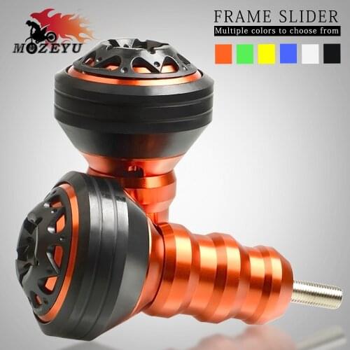 For 125 200 390 Motorcycle CNC accessories engine protector sides Left&Right Frame Slider Crash Pads Falling Protectio