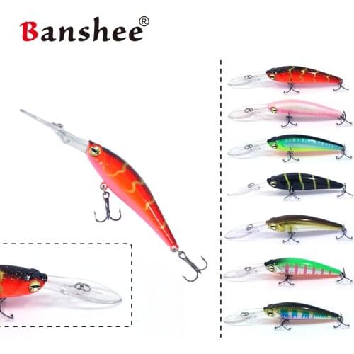 Banshee WF01 Jerkbait 60mm/6g Wobblers For Pike Fishing yo zuri Hot Selling Minnow Floating bait For Carp New Design Jerkbait