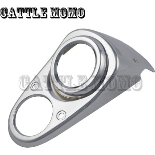 Motorcycle instrument/Odometer Cover shell plating shell Chrome instrument cover For Magna 250 Dragon Dog 250 Odometer Cover