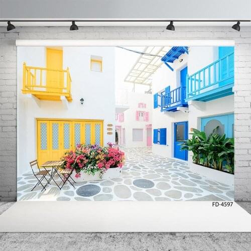 Photo Background Indoor House Scenery Flower Holiday Scenic Children Baby Portrait Vinyl Photography Backdrops Photo Studio Prop