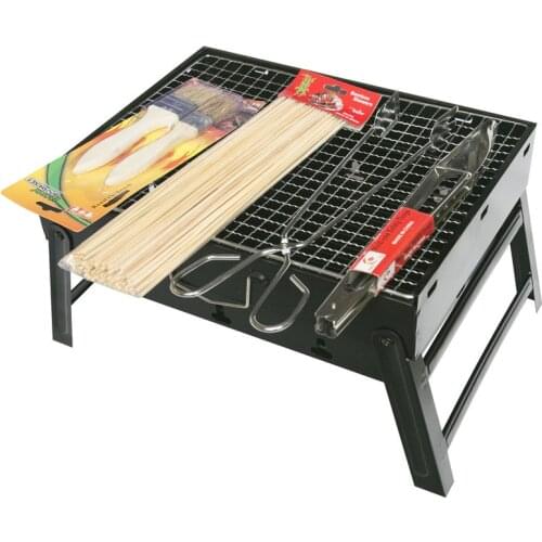BBQ Grill Bakery Outdoor 2 People Charcoal Tool Carbon Barbecue Stove Foldable Barbecue tools