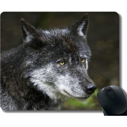 Gaming Mouse Pad Custom,Animal wolf hollow Gaming Mousepad Mat