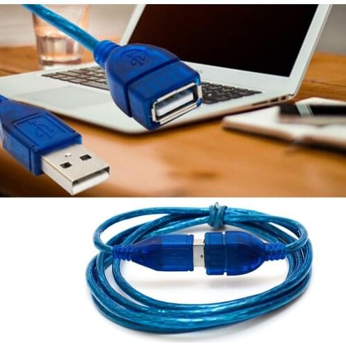1M/1.5M/3M Super Long USB 2.0 Male To Female Extension Cable High Speed USB Extension Data Transfer Sync Cable