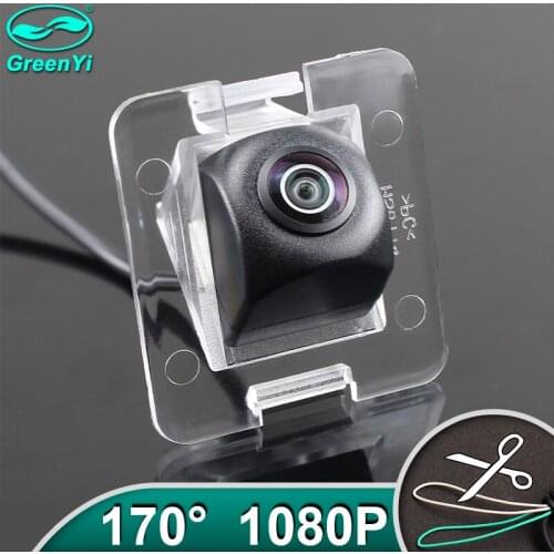 GreenYi HD AHD 1080P 170 Degree Fisheye Lens Vehicle Rear View Camera For Mercedes-Benz GLK 2012 2013 Car