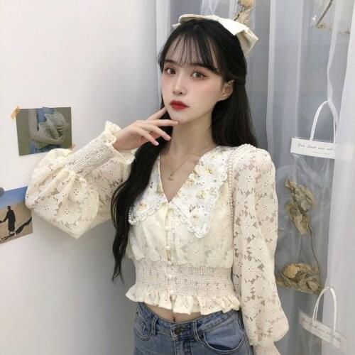 Ажурные блузки Missoov China At AliExpress