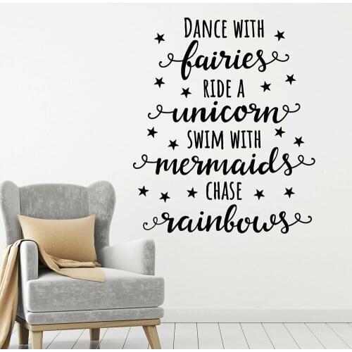 Princess Little Mermaid Wall Decals Girls Room Home Decoration Baby Bathroom Bedroom Vinyl Wall Anime Posters Stickers Y586