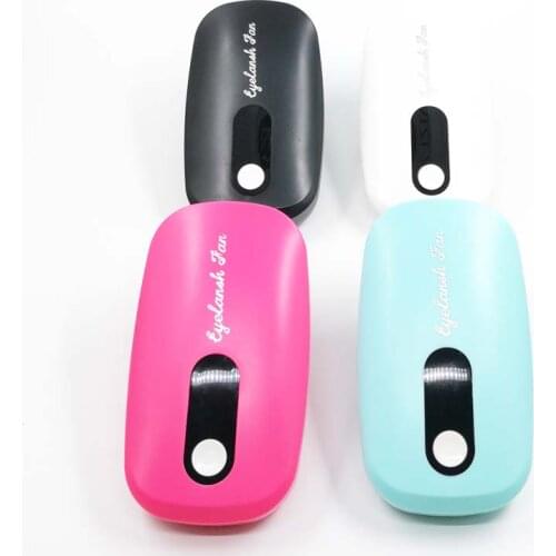 Eyelash Extension Hair Dryer Fan Hair Dryer Mini Handheld Air Conditioner Small Fan USB Charging Beauty Eyelash Fan