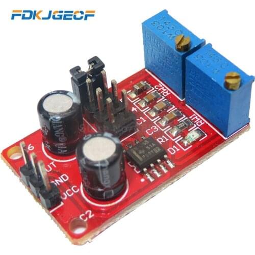 NE555 Pulse Frequency Duty Cycle Adjustable Module Square Wave Signal Generator Stepper motor drive