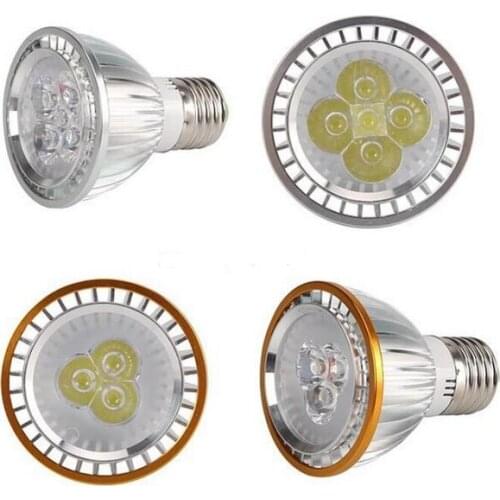Par20 LED Bulbs PAR20 Cree light Dimmable 9W 12W 15W Spotlight E27 GU10 E14 B22 White Warm indoor lighting 110V-240V