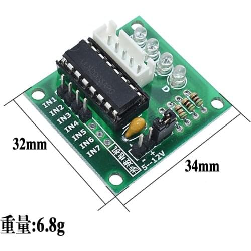 1set Smart Electronics 28BYJ-48 5V 4 Phase DC Gear Stepper Motor + ULN2003 Driver Board for Arduino DIY Kit