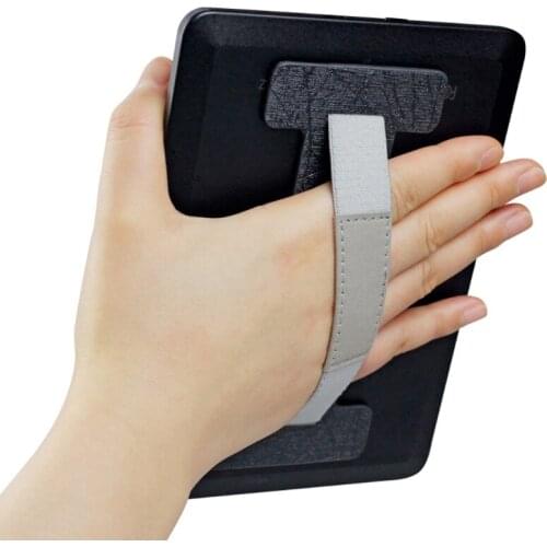 Universal Tablet Hand Strap Holder Leather Handle Grip Secure Portable forKindle