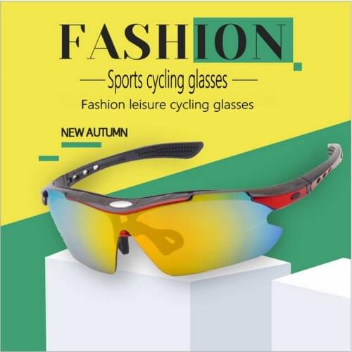 Cycling Glasses Polarized Fishing Glasses Mountain Bike Windproof Mirror Sunglasses