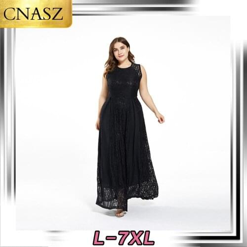 Spring 2020 AliExpress Amazon Hot Sale Stitching Lace Plus Size Dress Plus Size Long Sleeve Ladies Dress Elegant Kimono