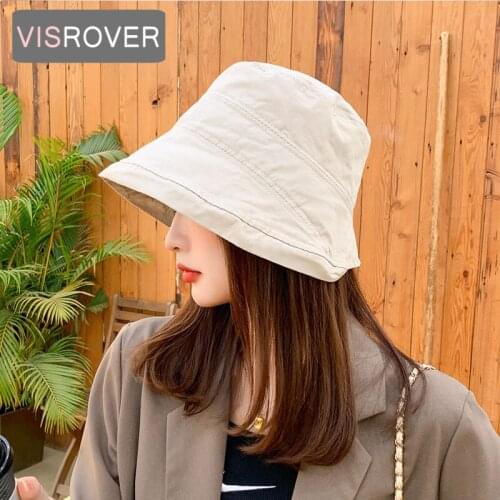 VISROVER 4 color Summer Women Sun Hat Foldable Jeans Beach Cap Visor Fashion Holiday Sunscreen Bonnet Hats Gift