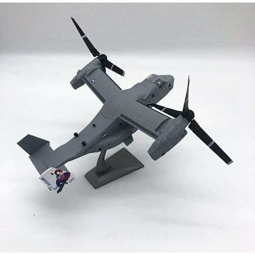 1:72 Boeing Bell V-22 Osprey Tilt Rotor Alloy Aircraft Pendulum Movable