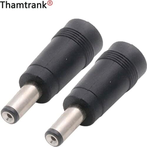 10pc DC 5515 Male Plug 5.5*2.1 mm Female jack to 5.5*1.5mm Male Plug Universal power adapter AC DC Jack Charger Connector