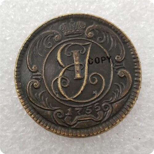 1755 Russia I.KO COIN COPY commemorative coins-replica coins medal coins collectibles