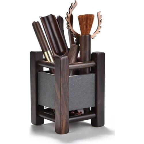 6Pcs/set Handmade Tea Ceremony Utensils Set Bamboo Teaspoons Tea Needle Tea Bamboo Tweezers Clip Teaware China Kung Fu Tea Sets