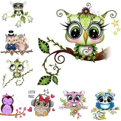 Diamond Mosaic Childrens Handicrafts Diamond Painting Cartoons Animals Owl Honeybee Cross Stitch Gift KB141