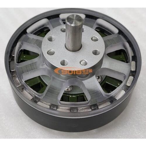 M6 6010 Disc Type Brushless Motor Parts Three-phase Permanent Magnet Generator Model Aircraft Motor 18n20p